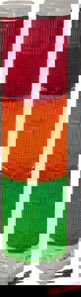 Incandescent Lamp, Amber, Green, Red, Steady, Preassembled Stackable Tower Light Module Unit